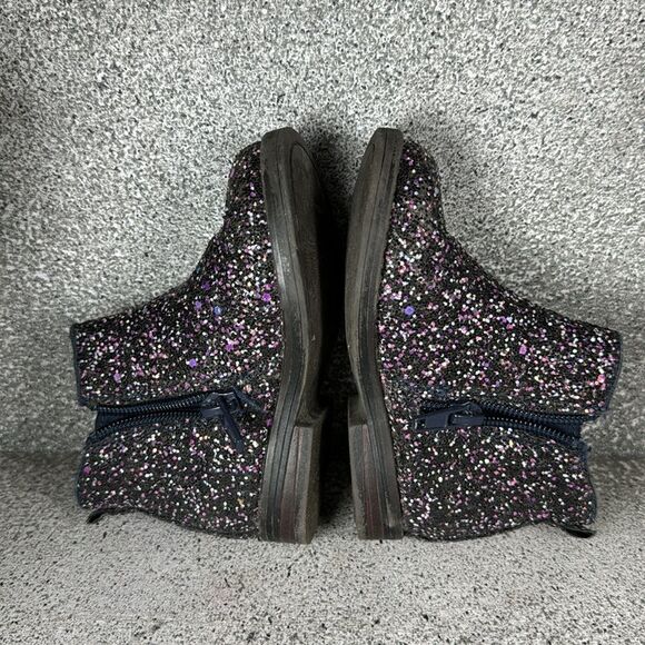 Cupcake Couture Lil Dazzle Sparkle Ankle Boots Toddler Size 6 - Picture 5 of 7